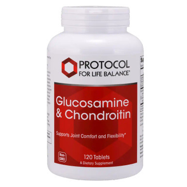 Glucosamine & Chondroitin Extra Strength 120t by Protocol for Life Balance