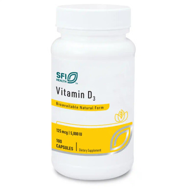 Vitamin D3 (5,000) IU 100c - SFI Health