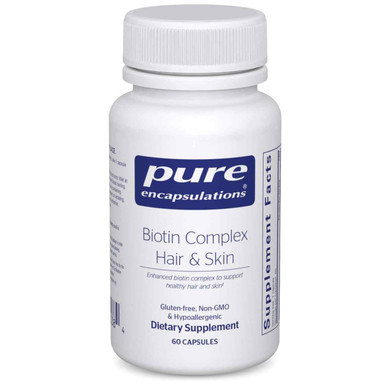 Biotin Complex Hair & Skin 60C Pure Encapsulations