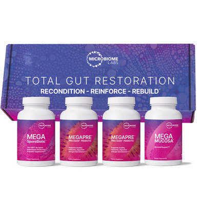 Total Gut Restoration Kit by MicroBiome Labs