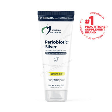 PerioBiotic Silver Lemon Paste 4oz by Designs for Health