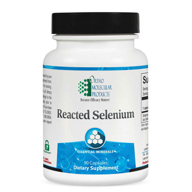 Reacted Selenium by Ortho Molecular Products – Selenium and Thyroid Support