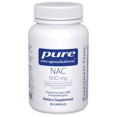 NAC 600mg 90c by Pure Encapsulations