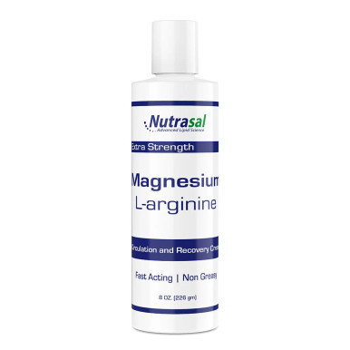 Magnesium L-Arginine Cream 8oz by Nutrasal