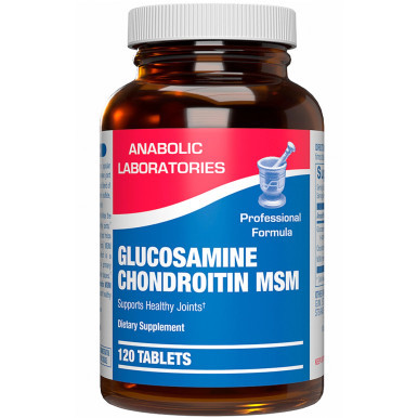 Glucosamine Chondroitin MSM 120t by Anabolic Laboratories
