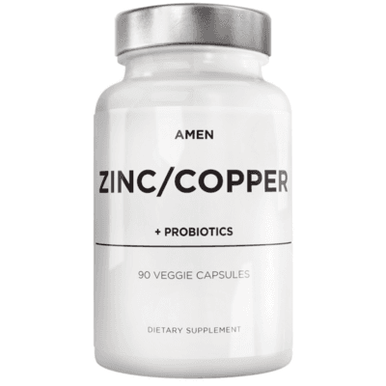 Zinc/ Copper + Probiotics by Amen