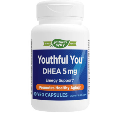 Youthful You DHEA 5mg - 60 Capsules by Nature's Way