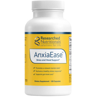 AnxiaEase - 120 Capsules by Researched Nutritionals