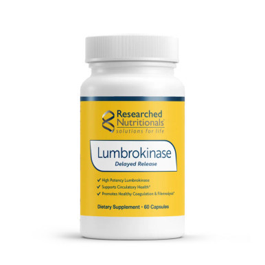 Lumbrokinase - 60 Capsules by Researched Nutritionals