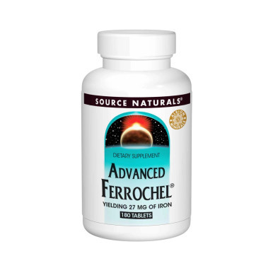 Ferrochel Advanced 180t by Source Naturals