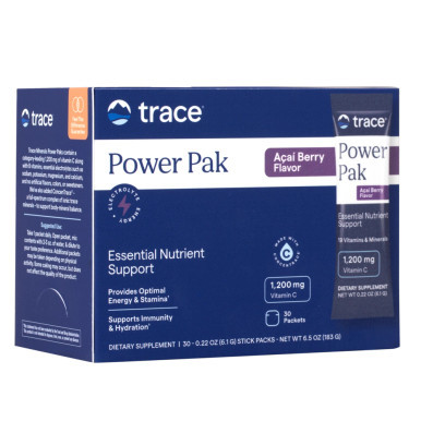 Electrolyte Stamina Power Pak - Acai Berry 30pack by Trace Minerals Research