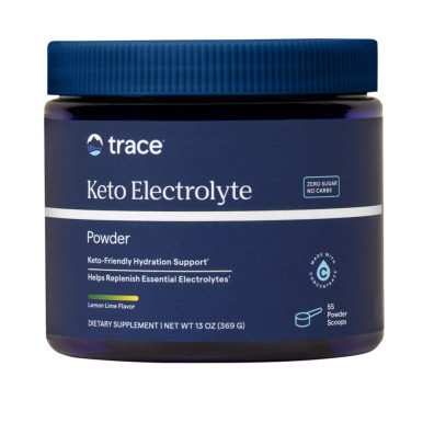 KETO Electrolyte Powder - Lemon Lime 13oz by Trace Minerals Research