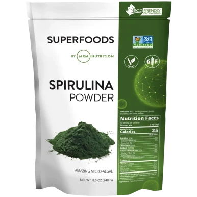Raw Spirulina Powder 42 serv by Metabolic Response Modifier