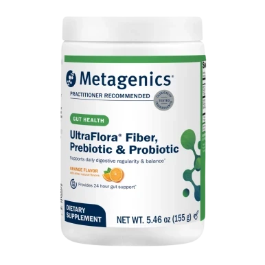 UltraFlora Fiber Prebiotic & Probiotic Powder 155g by Metagenics