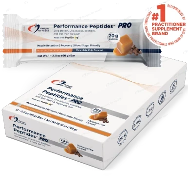 Performance Peptides PRO Bar 12ct by Designs for Health