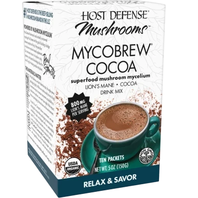 MycoBrew Cocoa 10pack by Host Defense