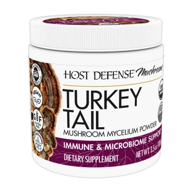 Organic Turkey Tail Powder 100g by Host Defense