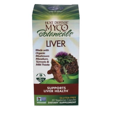 MycoBotanicals Liver 60c by Host Defense
