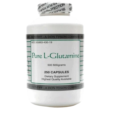 Pure L-Glutamine 250c by Montiff
