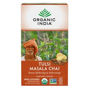 Tulsi Tea Chai 18ct by Organic India