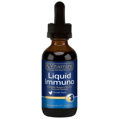 Liquid Immuno Chicken Flavor 2oz by Rx Vitamins for Pets