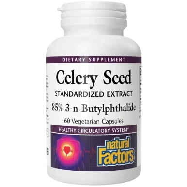 Celery Seed Extract - 60 caps / 75 mg by Natural Factors
