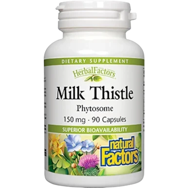 Milk Thistle Phytosome - 90 caps by Natural FactorsMilk Thistle Phytosome - 90 caps by Natural Factors