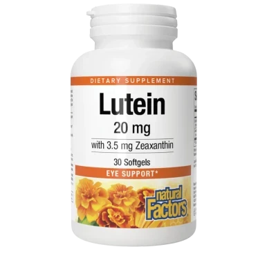 Lutein 20 mg 30sg by Natural Factors