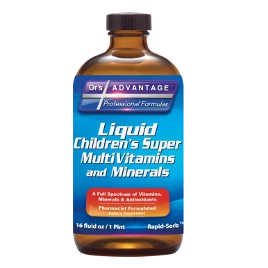 Liquid Children's Super Multivitamins & Minerals 16oz by Dr's Advantage