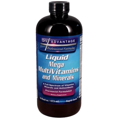 Liquid Mega MultiVitamins and Minerals 16oz by Dr's Advantage