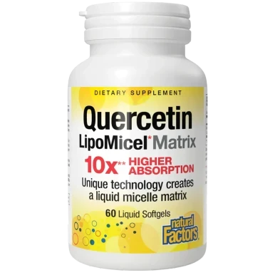 Quercetin LipoMicel Matrix - 60 Softgels b yNatural Factors
