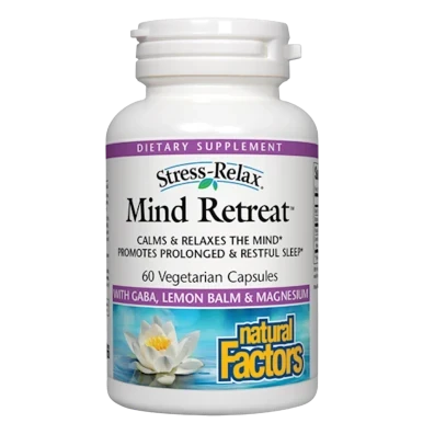 Stress Relax Mind Retreat - 60 Capsules by natural factors