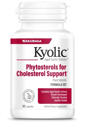 Kyolic Aged Garlic Extract Formula 107 80c by Wakunaga