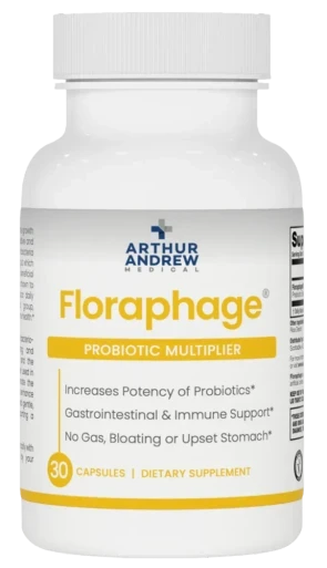 Floraphage Probiotic Multiplier 30c by Arthur Andrew Medical