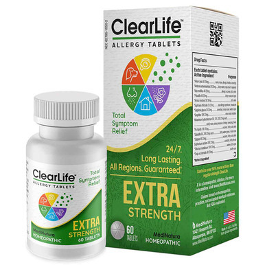 ClearLife Allergy Extra Strength 60 tabs by MediNatura