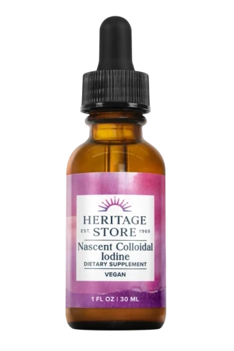 Nascent Colloidal Iodine 30ml by Heritage Products