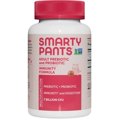 Adult Prebiotic & Probiotic Immunity Formula 60ct by SmartyPants Vitamins