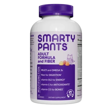 Adult Complete Plus Fiber 180ct by SmartyPants Vitamins