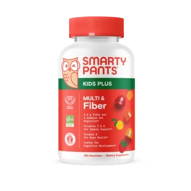 Kids Plus Multi & Fiber 120ct by SmartyPants Vitamins