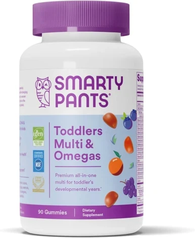 SmartyPants Toddler Complete 90ct by SmartyPants Vitamins