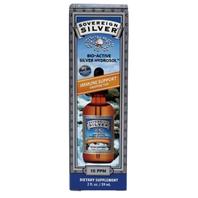 Bio-Active Silver Hydrosol Immune Dropper 2oz by Sovereign Silver
