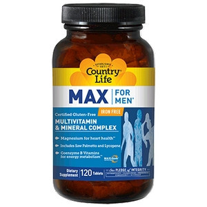 Max For Men 120 tabs by Country Life