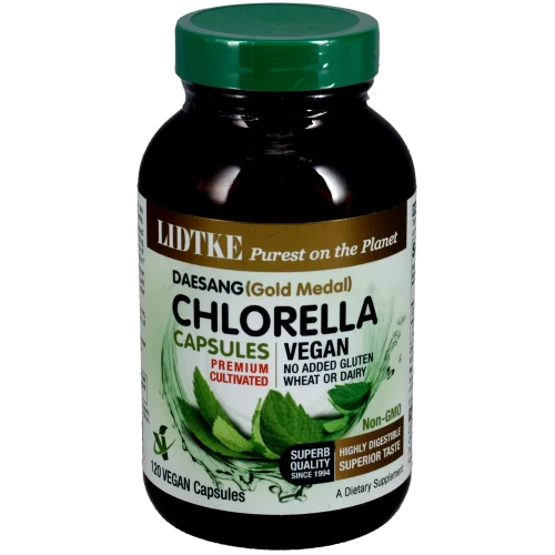 Chlorella Capsules 120c by Lidtke