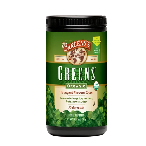 Organic Greens 240g by Barlean's Organic Oils
