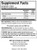 Iodizyme-HP 120T - Supplement Facts Iodizyme-HP 120T - Supplement Facts