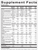 Pro Bono 60 CT - Supplement Facts