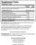 Gastrazyme (Vitamin U Complex) 90T - Supplement Facts