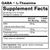 GABA with L-Theanine 1.7 oz label by Quicksilver Scientific