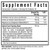Optimal Focus 90c by Seeking Health label