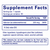 Selenium (selenomethionine) 180c Pure Encapsulations label